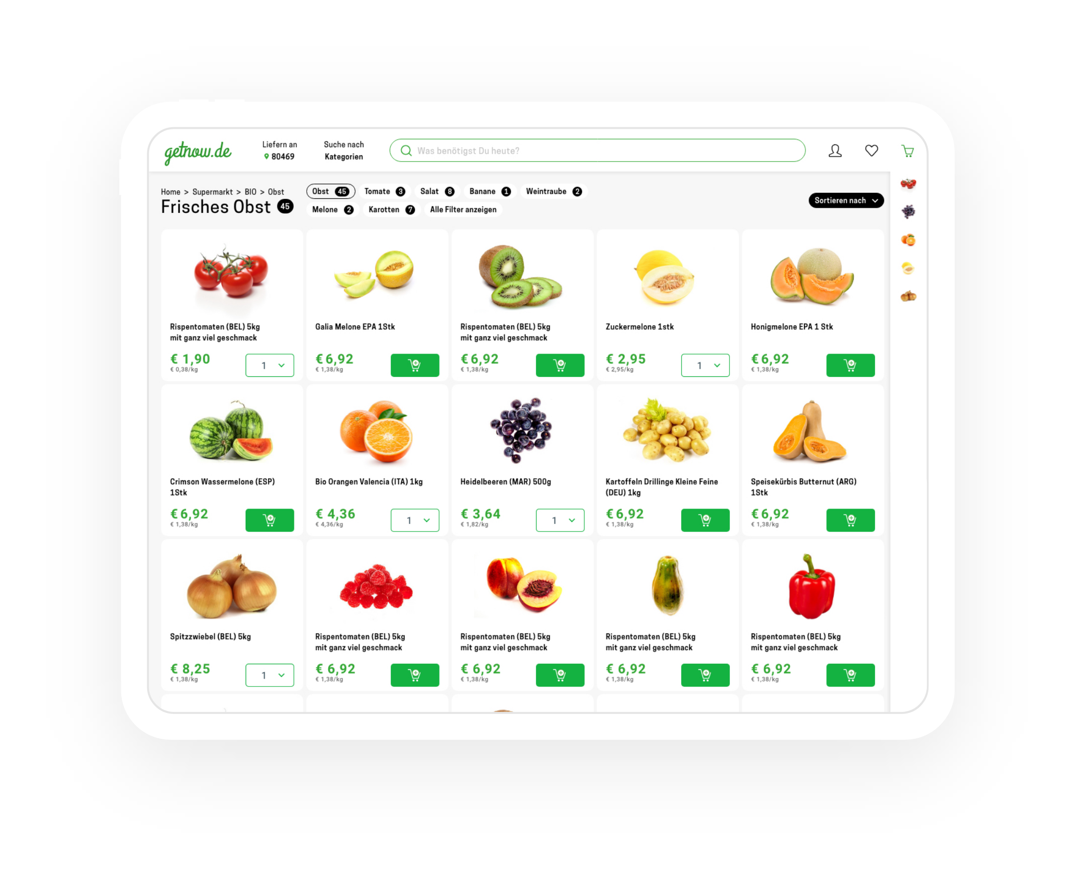 getnow - Lead UX | UI Designer